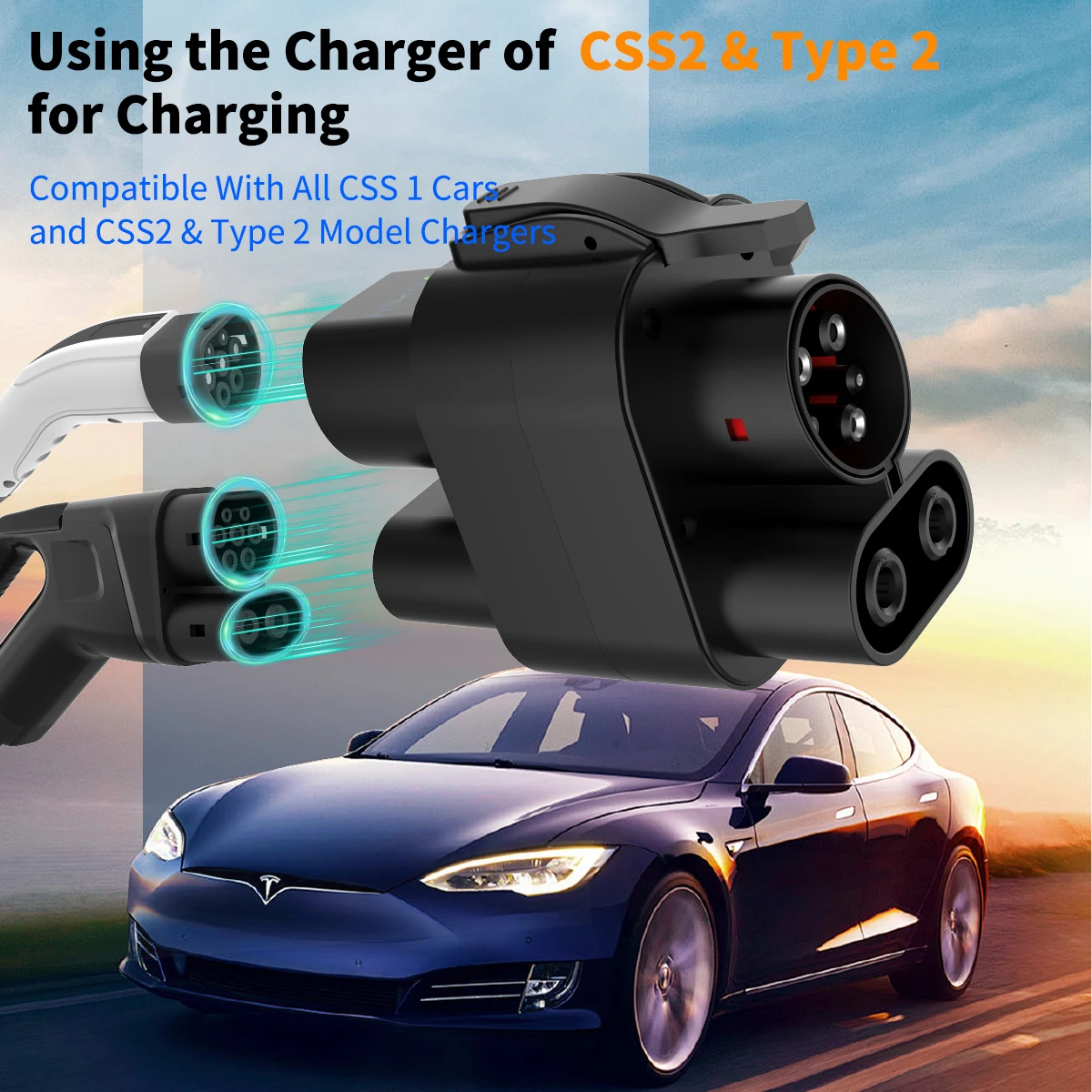 WUFEN EV Charger Connector with CCS Adapter 4 WUFEN EV Charger Connector with CCS Adapter - Image 4