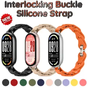 Vibrant Silicone Strap for Xiaomi Mi Band Series