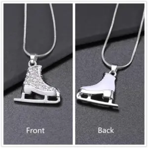 3D Ice Skate Necklace for Women 12 Sb2d51d3b46204926ad0a2e3d471458747