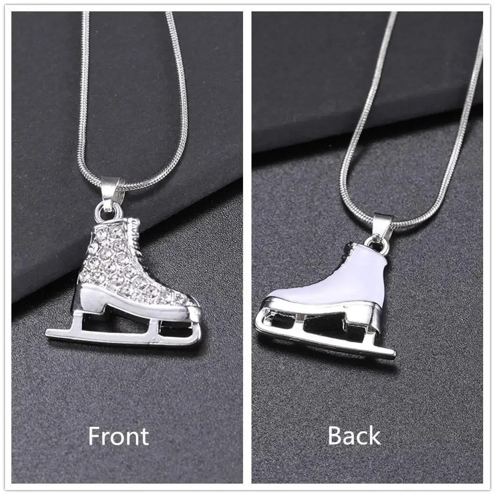 3D Ice Skate Necklace for Women 3 3D Ice Skate Necklace for Women - Image 3