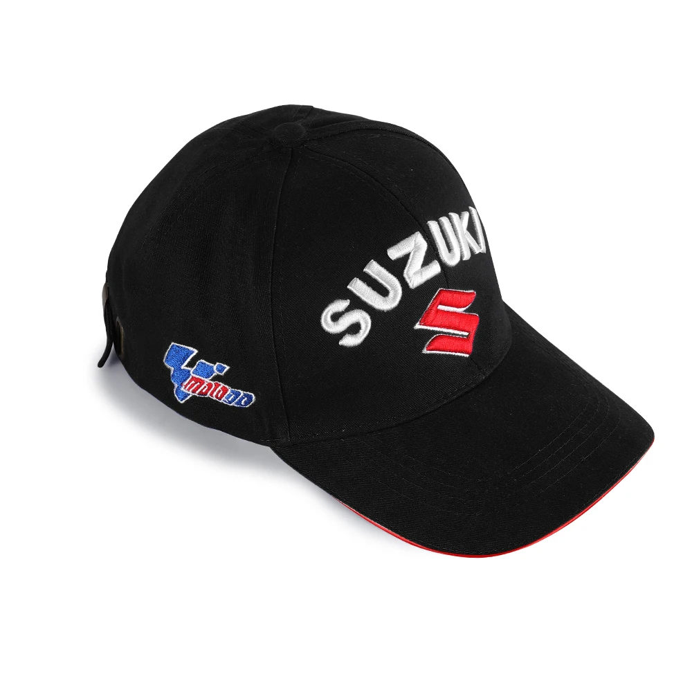 Suzuki Branded Adjustable Baseball Cap in Black/Blue 7 Suzuki Branded Adjustable Baseball Cap in Black/Blue - Image 7