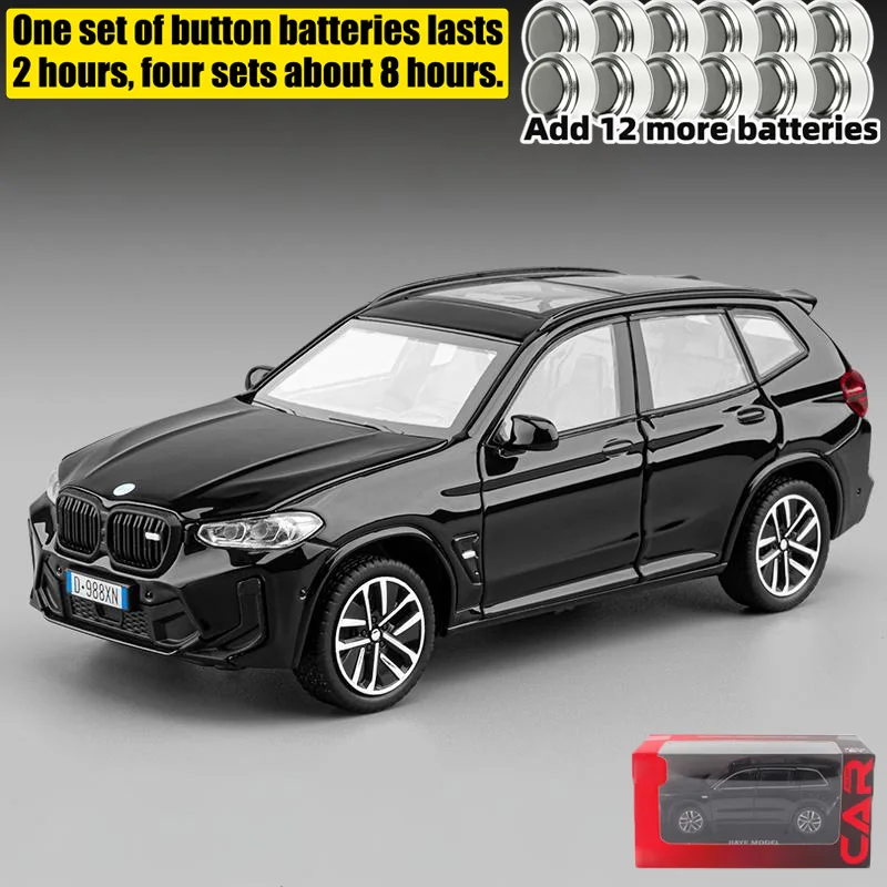 Black BMW X3 M Collector Model 1:32 Scale 7 Black BMW X3 M Collector Model 1:32 Scale - Image 7