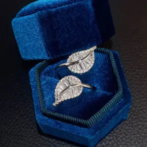 Floral-Inspired Silver Adjustable Ring for Women 12 Sb2fe12b46e1c42e190c0e1c93a56a591D