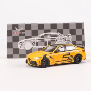 Alfa Romeo Giulia GTAm 1:64 Diecast Model 18 Sb3101a3735a24b6ca060646346b481bep