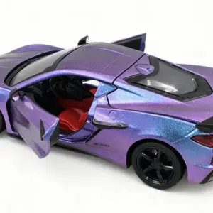 Purple Chevrolet Corvette Z06 1:24 Scale Diecast 10 Sb3154349dc8d44008c411e16b72ad5dac