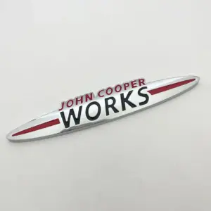 Mini John Cooper Works Grille Emblem Sticker 19 Sb317ab2fe76d4e74823f0d5ef6fea22fK