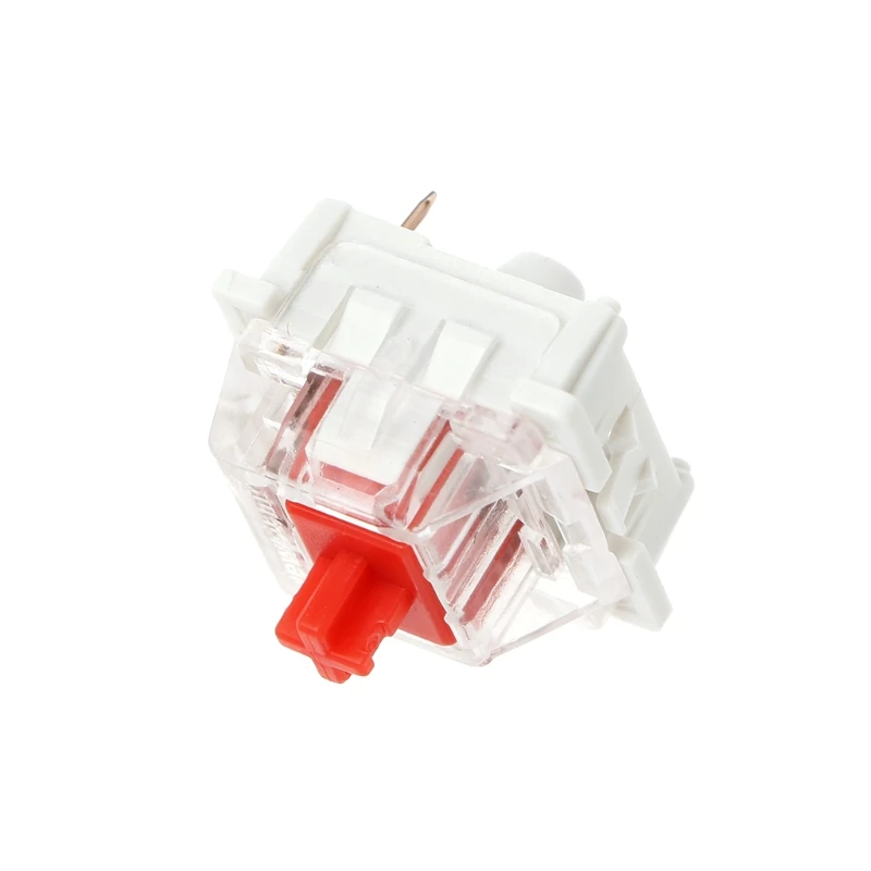 Set of 10 Red Mechanical Switches for Custom Keyboards 3 Set of 10 Red Mechanical Switches for Custom Keyboards - Image 3