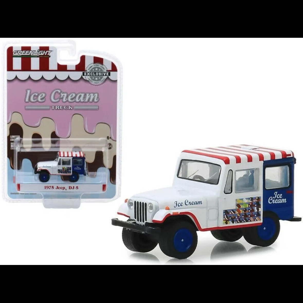 Vintage 1975 Jeep DJ-5 Ice Cream Truck Model 5 Vintage 1975 Jeep DJ-5 Ice Cream Truck Model - Image 5