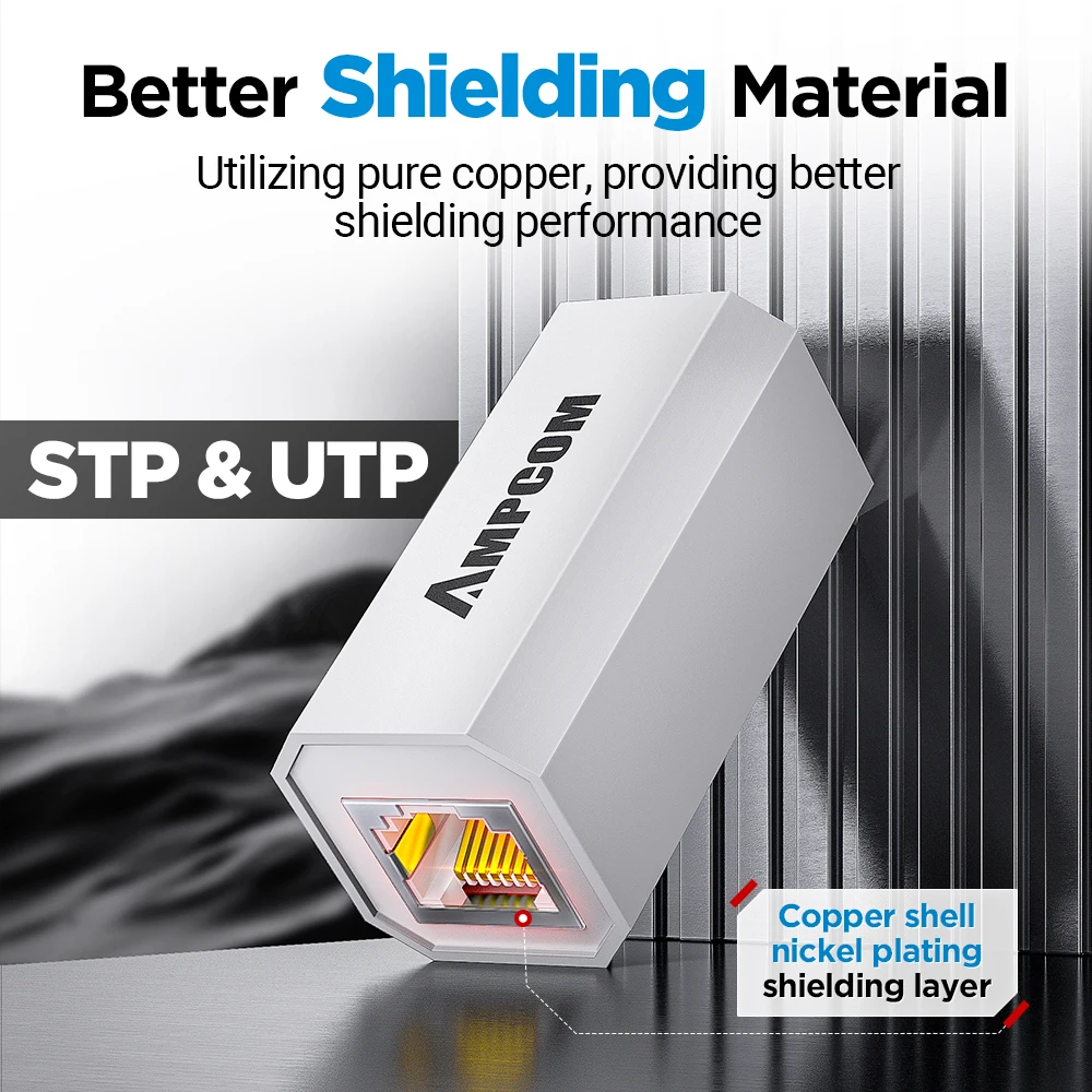 High-Speed Ethernet RJ45 Coupler 10Gbps 4 High-Speed Ethernet RJ45 Coupler 10Gbps - Image 4