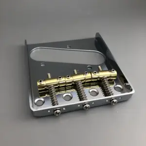 Chrome Vintage Tele Guitar Bridge 8 Sb36763d21355405a96ecc057005f5015J