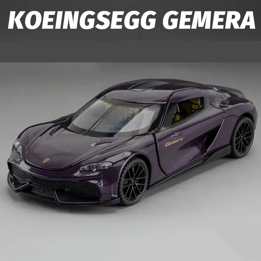 Vivid Purple 1:32 Scale Sports Car Model 8 Vivid Purple 1:32 Scale Sports Car Model - Image 8