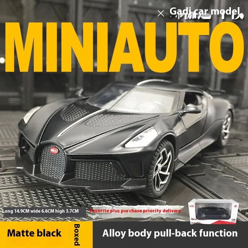 1:32 Bugatti La Voiture Noire Diecast Model 7 1:32 Bugatti La Voiture Noire Diecast Model - Image 7