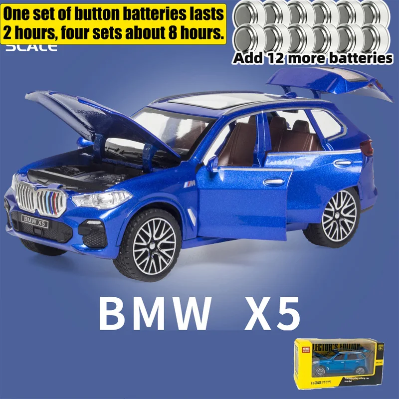 White BMW X5 1/32 Diecast Model 8 White BMW X5 1/32 Diecast Model - Image 8