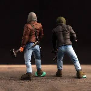 Resin Battlefield Scene with Tank and Bandits 10 Sb3865c253a164a2a9d5f2603a24eb504A