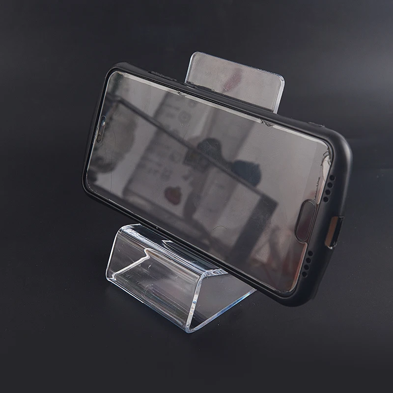 Transparent Acrylic Device Stand for Phones and Tablets 2 Transparent Acrylic Device Stand for Phones and Tablets - Image 2