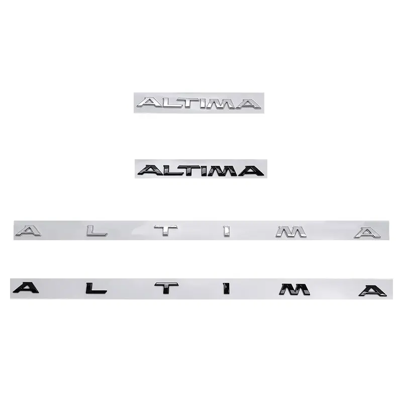 Bold Nissan Altima Decal Set for Rear Trunk 3 Bold Nissan Altima Decal Set for Rear Trunk - Image 3