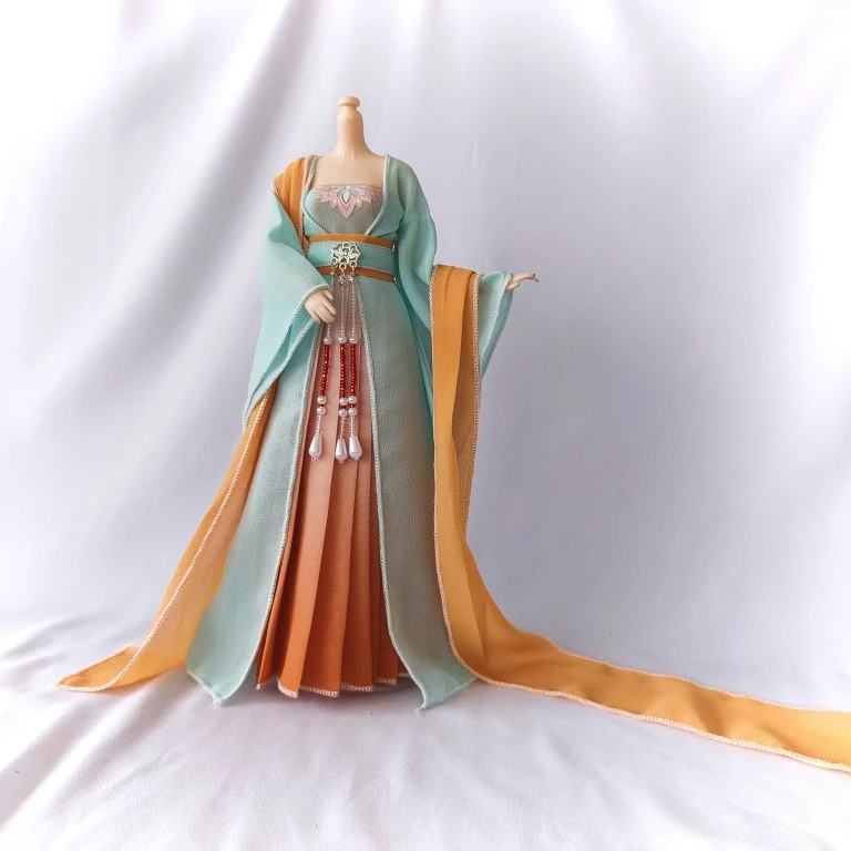 Tang Dynasty Dress for 1/6 Figures in 5 Colors 10 Tang Dynasty Dress for 1/6 Figures in 5 Colors - Image 10