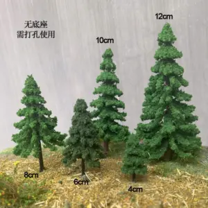 Miniature Pine Trees for Dioramas Set 7 Sb40506896069414989e2f45c9092337cJ