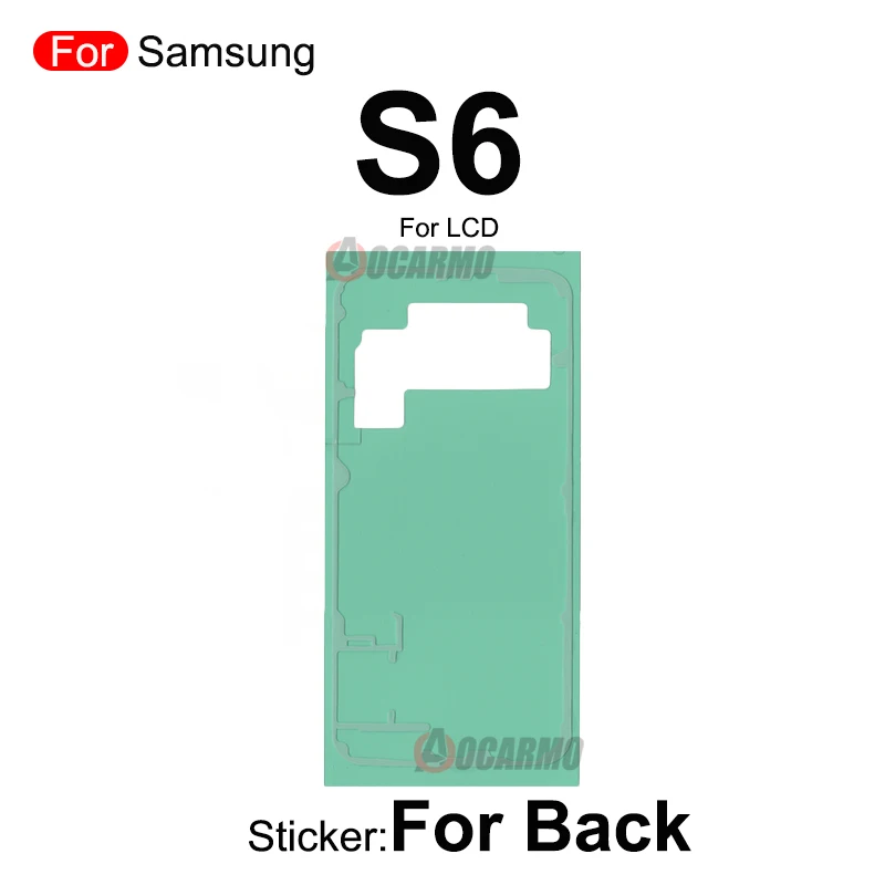 Samsung Galaxy S6 Edge Plus Back Sticker Replacement 2 Samsung Galaxy S6 Edge Plus Back Sticker Replacement - Image 2