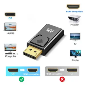 4K DisplayPort to HDMI Adapter for PC and Monitors 10 Sb419976aafa1490c9e8aff79d9fa7319m