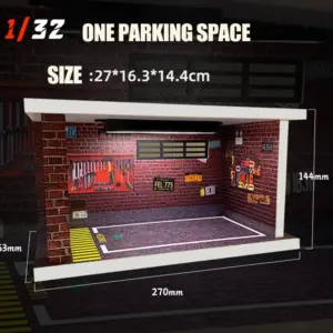 Modern Miniature Parking Lot Scene for Dioramas 11 Sb41df4947d8a4b429fafca4fa8dc81e6p