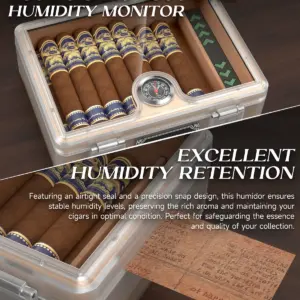 Glass-Top Cigar Humidor for Enthusiasts 14 Sb449d23c64c44bb09eef0bbbc38116aa9