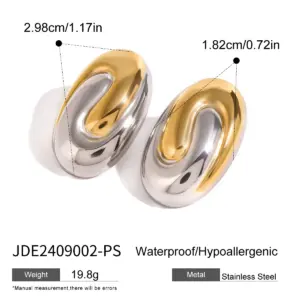 Stainless Steel Vortex Earrings for Women 13 Sb45b74408b984d80844ad2596d85e179s
