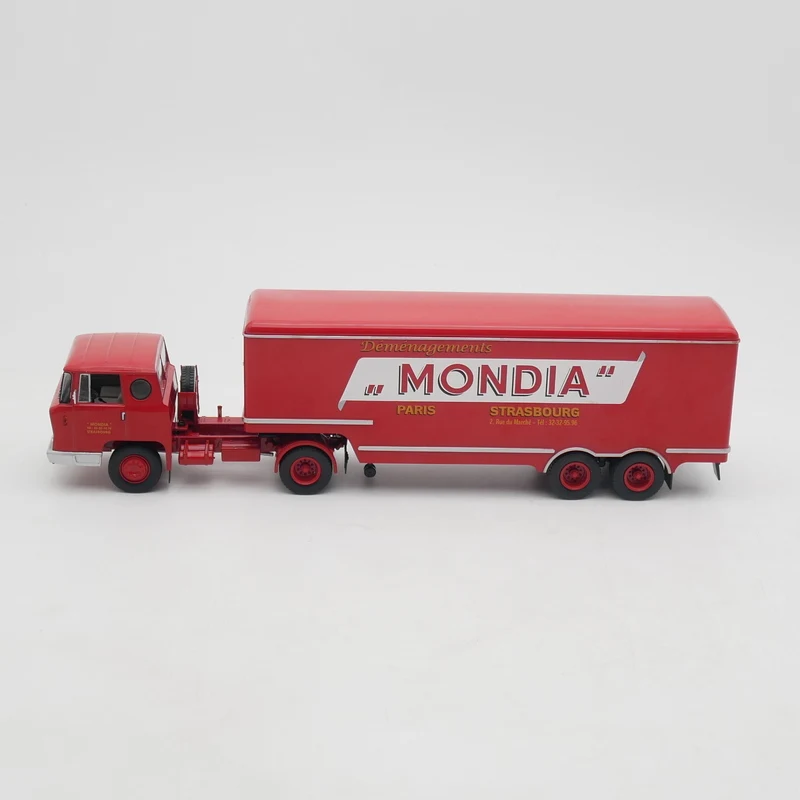 Vintage Red Bernard TDA 180 Trailer Model 1:43 Scale 5 Vintage Red Bernard TDA 180 Trailer Model 1:43 Scale - Image 5
