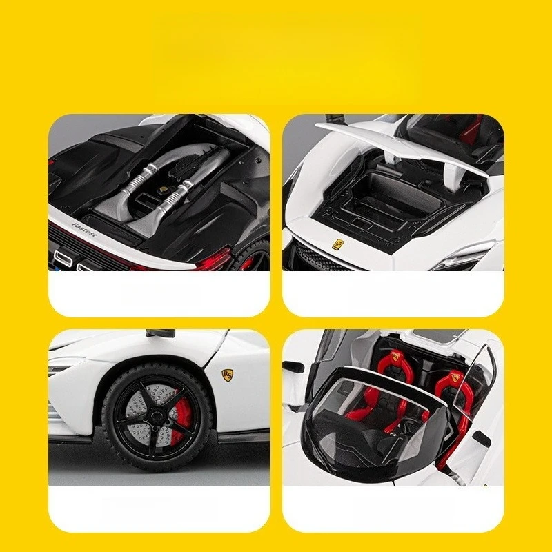 Ferrari SP3 1:22 Diecast Model with Sound & Light 5 Ferrari SP3 1:22 Diecast Model with Sound & Light - Image 5