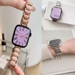 Stainless Steel Apple Watch Band for Series 3-10