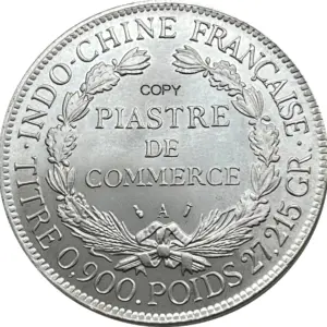 French Indochina 1890 Piastre Replica Coin 12 Sb4afebfc7f154937a366cf94e4e29d74j