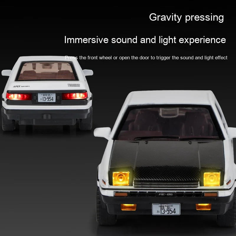 Maisto Toyota AE86 Truend JDM Model Car 5 Maisto Toyota AE86 Truend JDM Model Car - Image 5