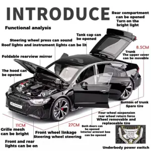 RS7 Sportback 1:18 Diecast Model with Sound 11 Sb4c14e781eb44dd2b7c2ec86ccaf28ebg