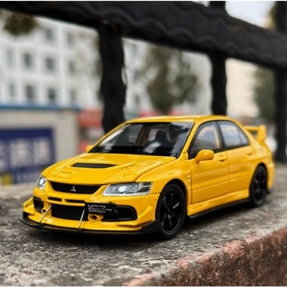 Black Mitsubishi Lancer Evolution Diecast Model | 1:32 Scale 6 Black Mitsubishi Lancer Evolution Diecast Model | 1:32 Scale - Image 6