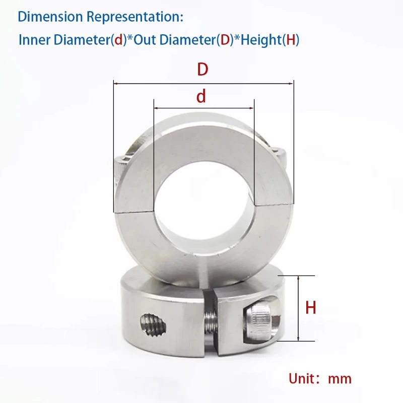 Stainless Steel Shaft Collar 6-40mm Diameter 5 Stainless Steel Shaft Collar 6-40mm Diameter - Image 5