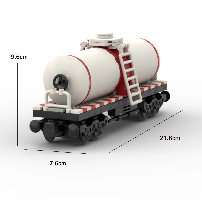 Miniature Industrial Tank Car Model for Trains 3 Miniature Industrial Tank Car Model for Trains - Image 3