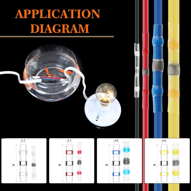 Waterproof Heat-Shrink Connector Kit for Electrical Wiring 5 Waterproof Heat-Shrink Connector Kit for Electrical Wiring - Image 5