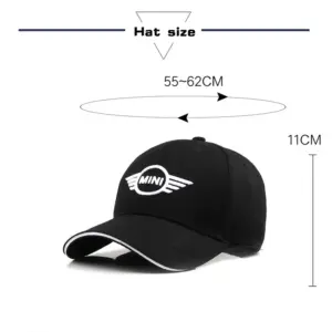 MINI Car Emblem Cotton Baseball Cap for Enthusiasts 11 Sb4e82e5caf4648d888ea013f80838095F