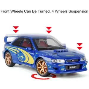1:32 Scale Subaru Impreza STI Diecast Model 13 Sb4f05f54be894a11aaa655f9a56b02e3T
