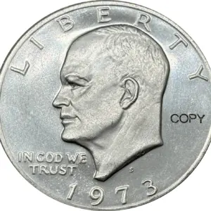 Eisenhower Dollar Replica Coin for Collectors 14 Sb4f807fed26f4177a2a95c42302e6aa3H