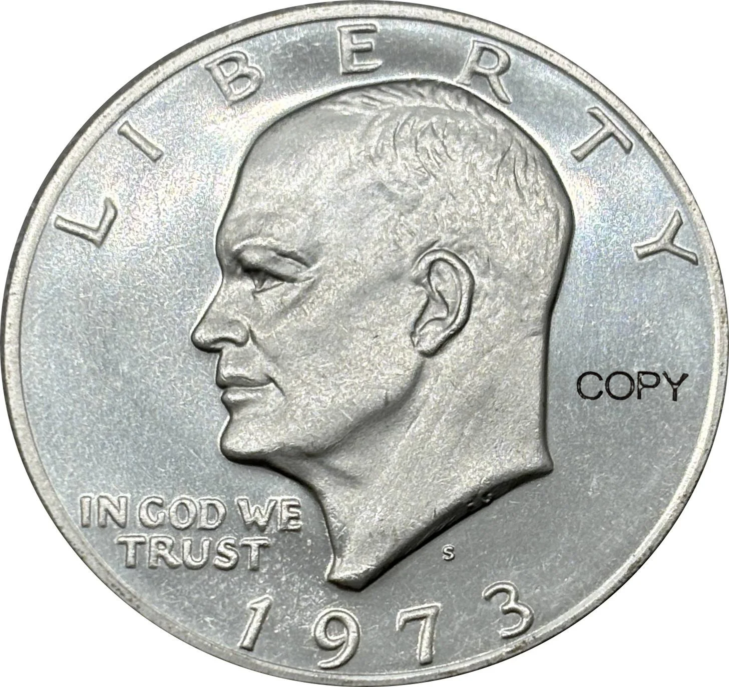 Eisenhower Dollar Replica Coin for Collectors 5 Eisenhower Dollar Replica Coin for Collectors - Image 5
