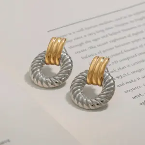 Stainless Steel Gold Geometric Earrings 11 Sb525bcccdefa40bd9ed5978ab66997b7K