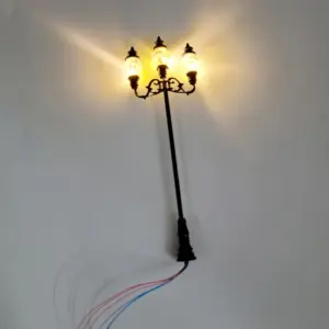 Vintage European-Style HO Street Lamps Set 17 Sb52909dd21fb4615876bf6420161b1bdB