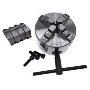 K12-100 4-Jaw Precision Scroll Chuck 9 Sb52f3a38f00947d4b7a3012fc2b1ab5cK