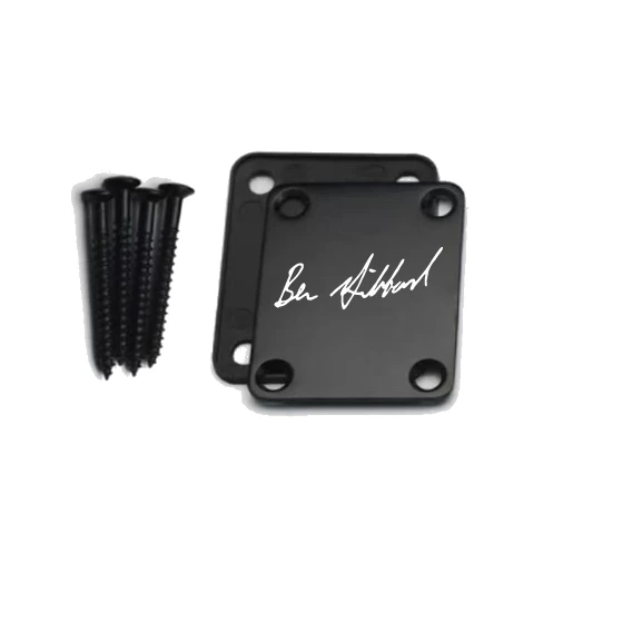 Ben Gibbard Mustang Signature Neck Plate in Chrome 5 Ben Gibbard Mustang Signature Neck Plate in Chrome - Image 5