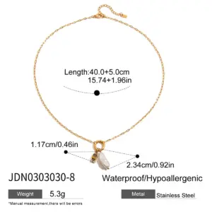 Elegant Stainless Steel Birthstone Necklace for Women 17 Sb5559207dd9b434eba2cdbbaad048f58o 2