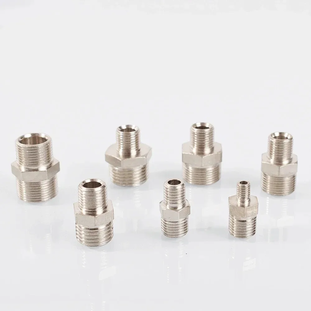 Nickel-Plated Brass Pipe Fittings for Hydraulic Systems 3 Nickel-Plated Brass Pipe Fittings for Hydraulic Systems - Image 3