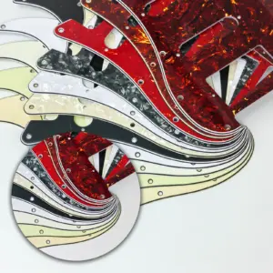 Vibrant Fender Stratocaster Pickguard Collection 13 Sb5912dd704dc488c9b228c829347454dI