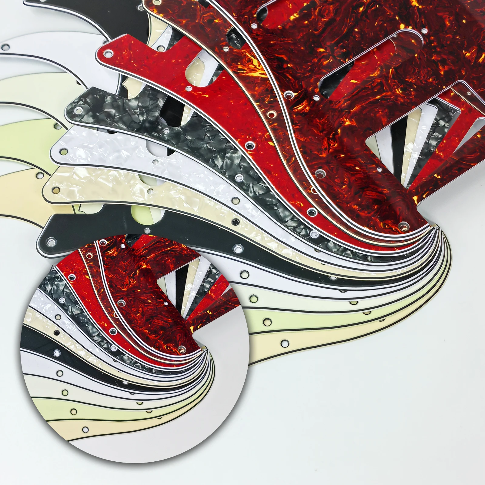 Vibrant Fender Stratocaster Pickguard Collection 4 Vibrant Fender Stratocaster Pickguard Collection - Image 4