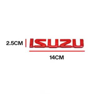 ISUZU D-MAX Rear Emblem Badge Set in Multiple Finishes 12 Sb59d2299c5b8425994cf92153f5406b0A